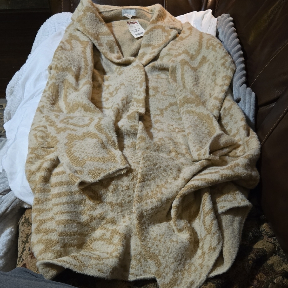 Sincerely Jules Tan Patterned Jacket